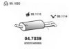 AUDI 8D0253609BS End Silencer